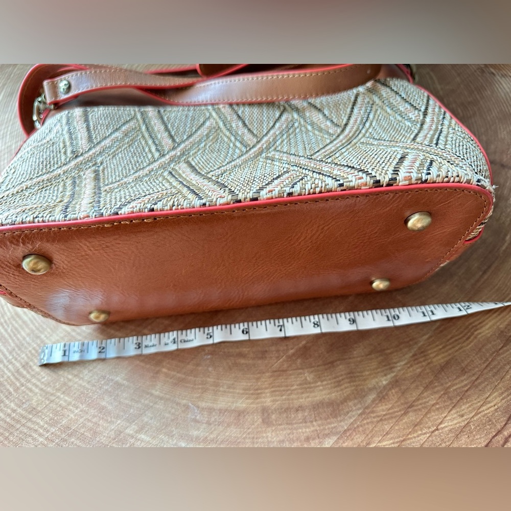 Patricia Nash shoulder, crossbody leather bag EUC - Picture 5 of 5